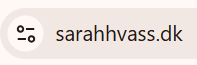 SEO optimeret URL for sarahhvass.dk