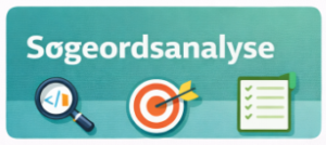 Søgeordsanalyse - Ai genereret Sarah Hvass